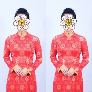 Bundle Vietnam Traditional Aodai & Trousers
